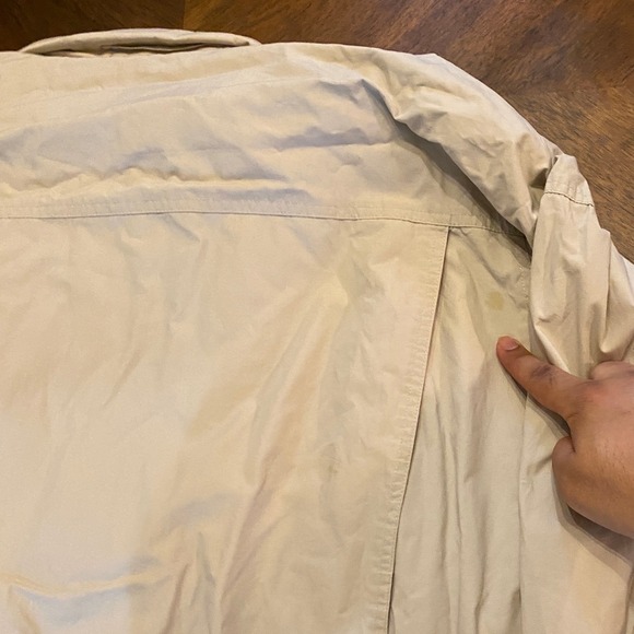 Burberrys of London Hooded Rain Coat Lightweight Jacket‎ Beige Size M |G1 - Picture 9 of 9